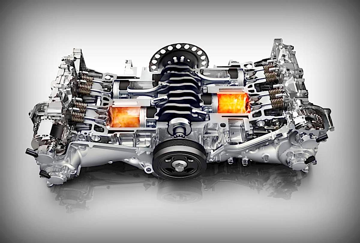 Оппозитный двигатель Оппозитный двигатель